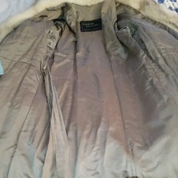 The Hurtigs of Vaughan Street vintage genuine mink coat with matching hat EUC - Picture 4 of 16